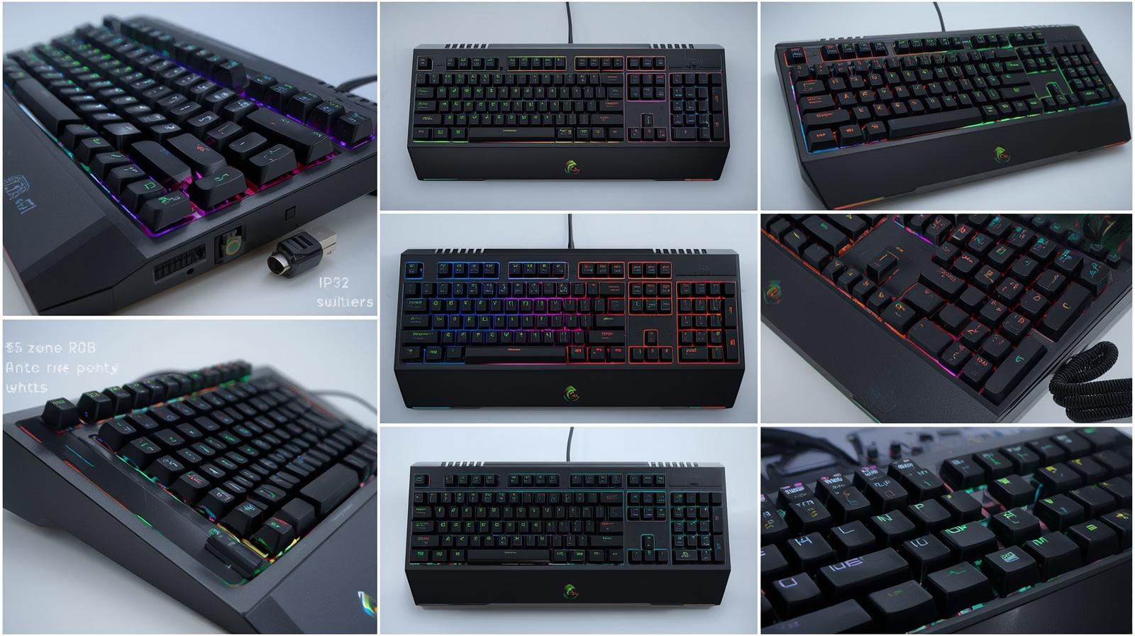 TECKNET Teclado Gaming RGB